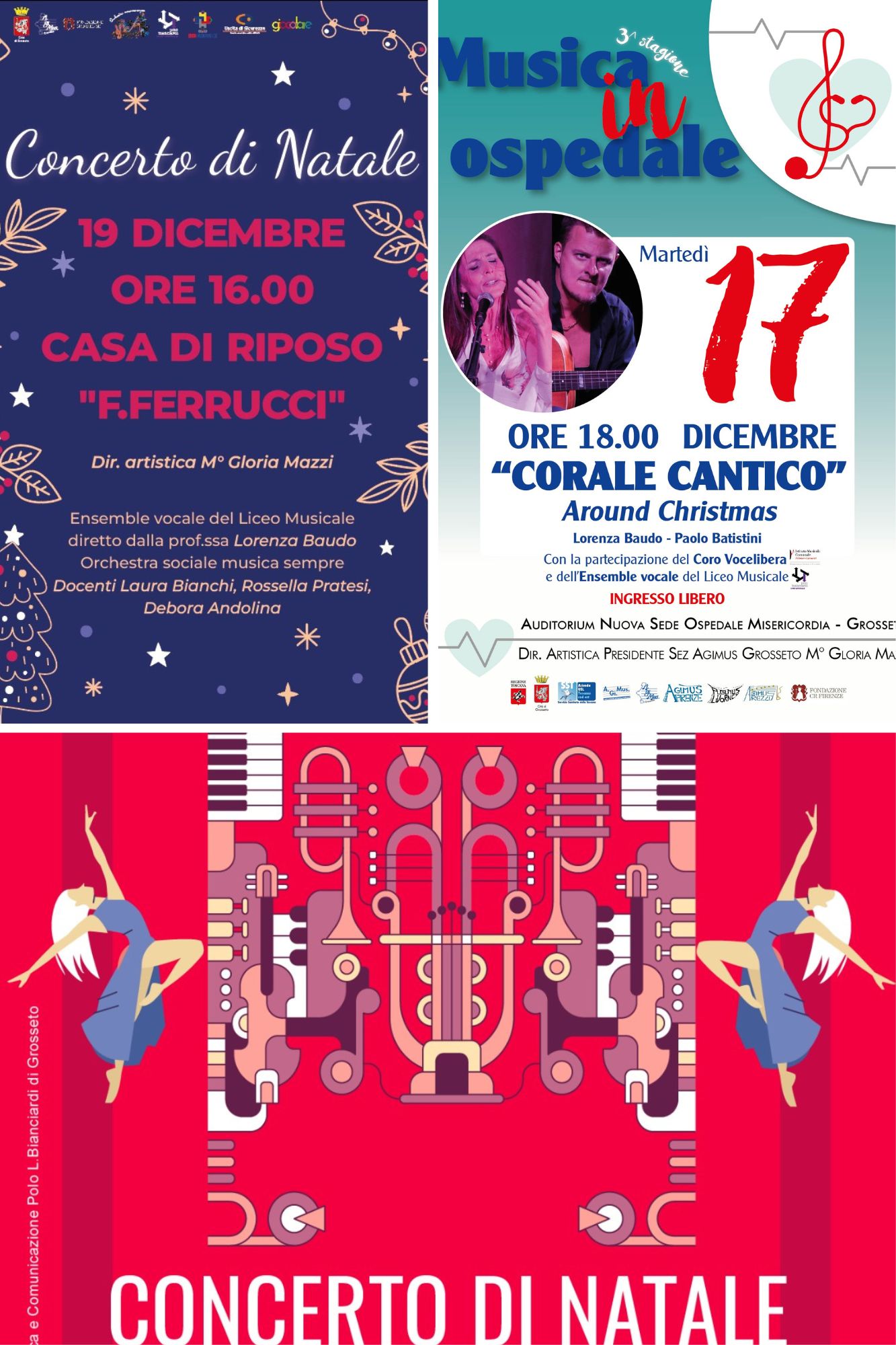 Aspettando il Natale, tutti gli impegni del Liceo Musicale