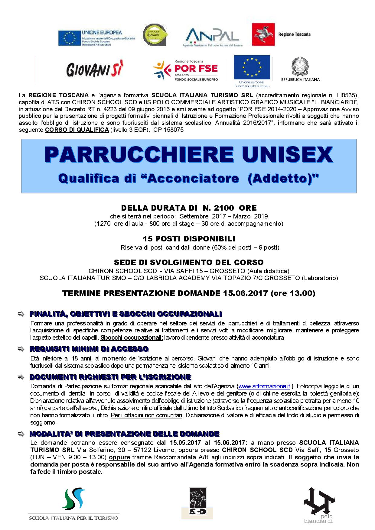 corso parrucchiere