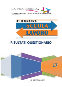 Riepilogo questionario alternanza scuola lavoro2017