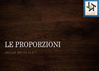 LE PROPORZIONI di Asllan Mecja 