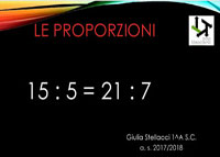 LE PROPORZIONI di Giulia Stellacci 