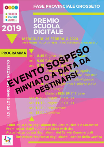 SOSPENSIONE EVENTO