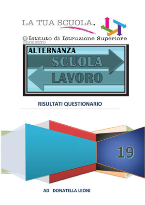 Riepilogo questionario alternanza scuola lavoro2019