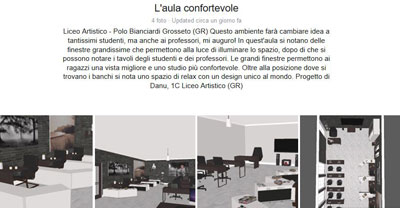 aula confortevole