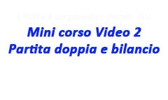 Mini corso Video 2