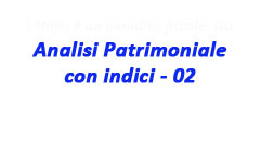 analisi patrimoniale 2