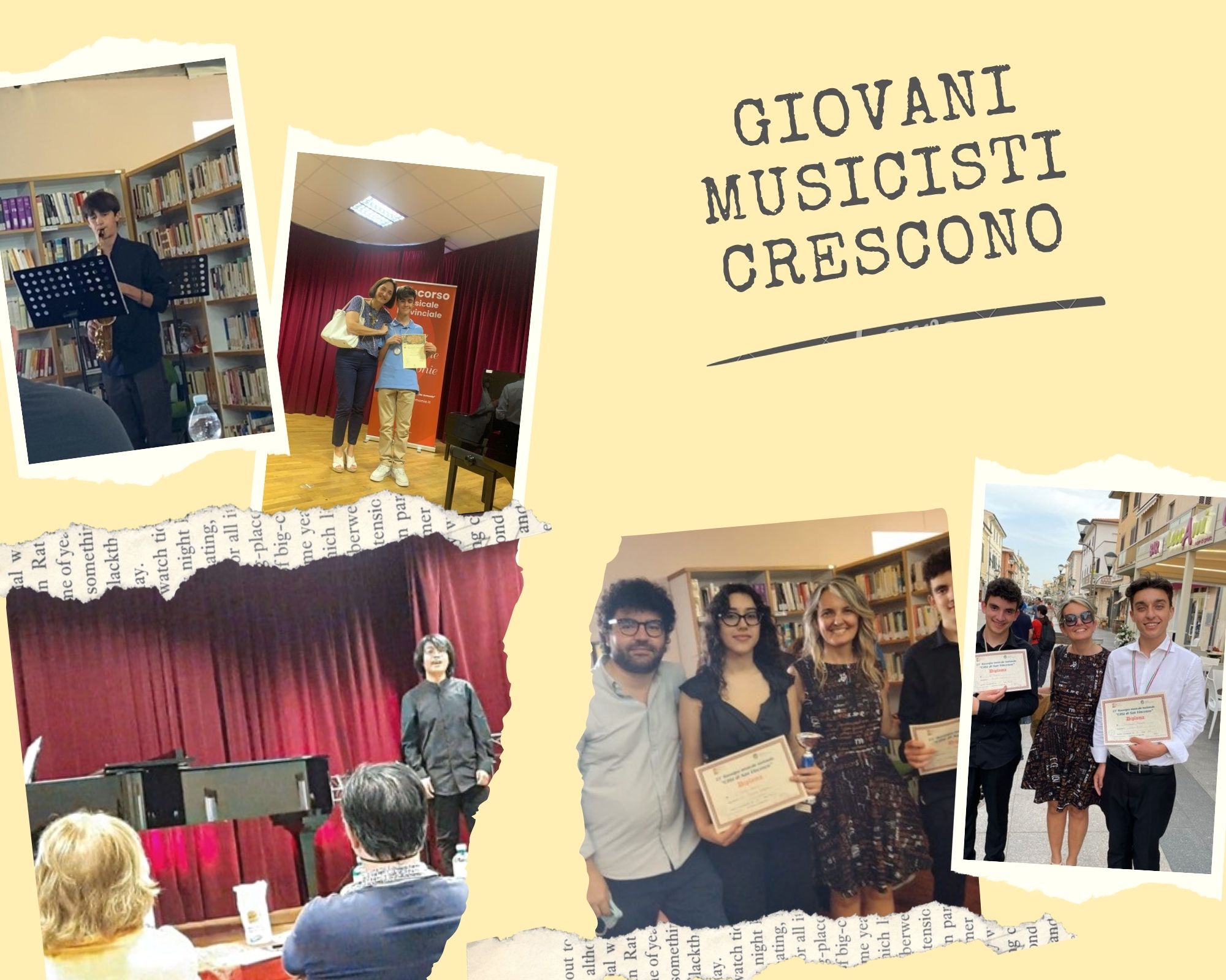 GIOVANI MUSICISTI CRESCONO