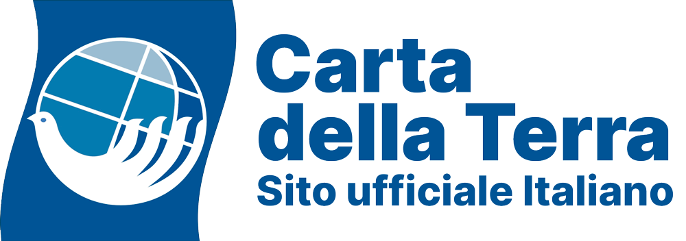 Logo carta della terra blu ufficiale